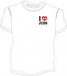 Judo Shirt "I Love Judo" 