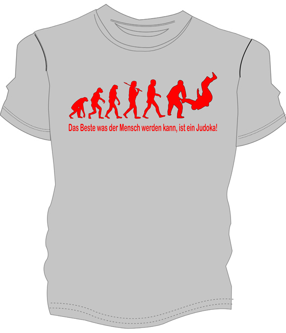 Judo Shirt "Judoevolution" 